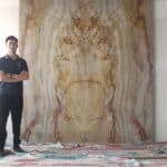 Bức tranh "Hào quang của Phật"