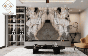 Tranh đá đối xứng DX19/G88-00/Petagonia