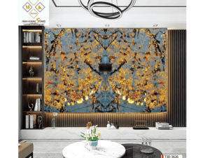 Tranh đá đối xứng DX18/G75-02/Hoa anh đào