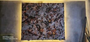 Bức tranh đá "Vũ trụ nguyên sơ"