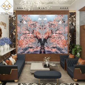 Tranh đá xuyên sáng Đại thụ 4 mùa XS54/TQ-10