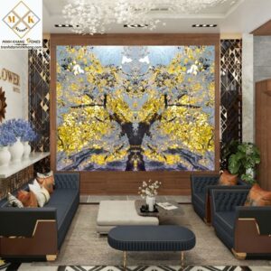 Tranh đá xuyên sáng Đại thụ 4 mùa XS54/TQ-10